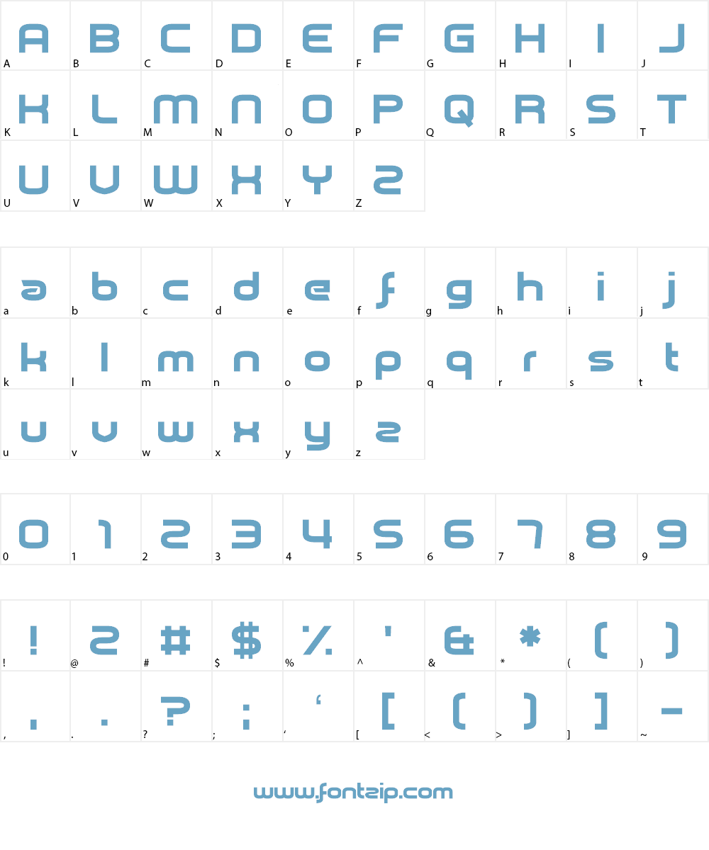 Pickle Pushing Font Character